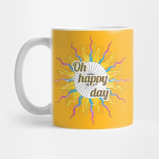 Oh happy day - used look Mug